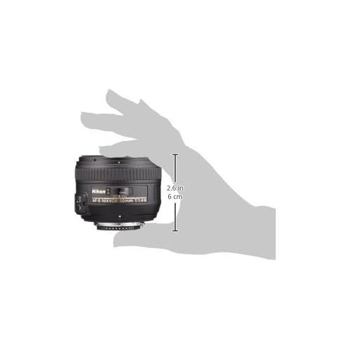  Nikon AF-S FX NIKKOR 50mm f/1.4G Lens with Auto Focus for Nikon DSLR Cameras