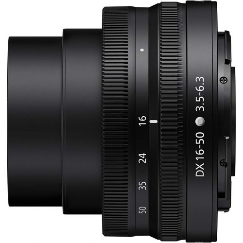  Nikon NIKKOR Z DX 16-50mm f/3.5-6.3 VR Ultra-Compact Zoom Lens with Image Stabilization for Nikon Z Mirrorless Cameras