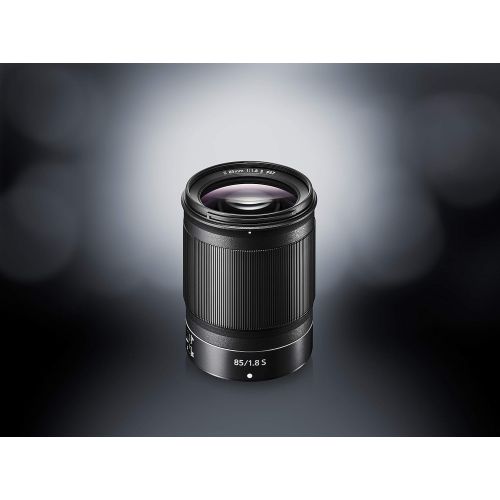  Nikon NIKKOR Z 85mm f/1.8 S Portrait Fast Prime Lens for Nikon Z Mirrorless Cameras