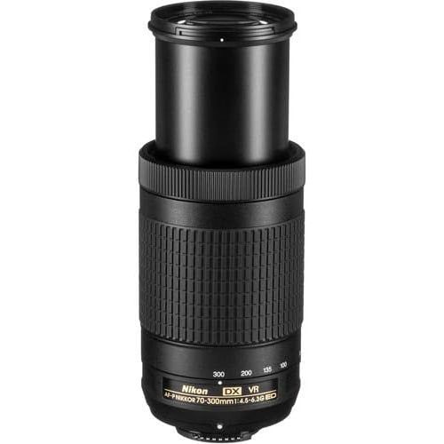  Nikon AF-P DX NIKKOR 70-300mm f/4.5-6.3G ED VR Lens for Nikon DSLR Cameras