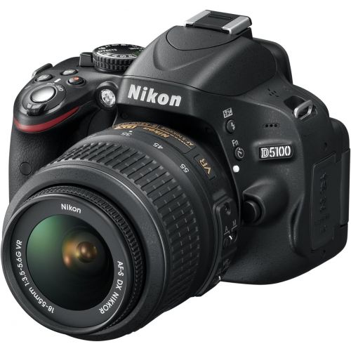  Nikon D5100 DSLR Camera with 18-55mm f/3.5-5.6 Auto Focus-S Nikkor Zoom Lens (OLD MODEL)
