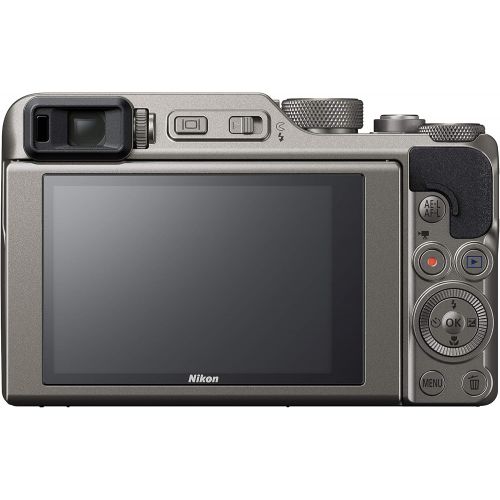  Nikon Coolpix A1000 20.1 MP Point & Shoot Digital Camera, Silver