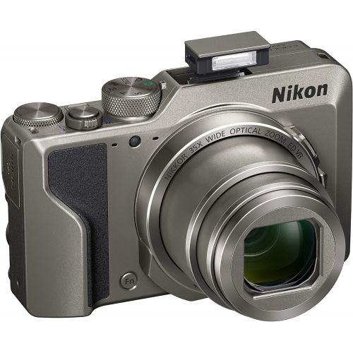  Nikon Coolpix A1000 20.1 MP Point & Shoot Digital Camera, Silver