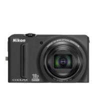 Nikon COOLPIX S9100 12.1 MP CMOS Digital Camera with 18x NIKKOR ED Wide-Angle Optical Zoom Lens and Full HD 1080p Video (Black) (OLD MODEL)