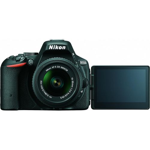  Nikon D5500 DX-format Digital SLR w/ 18-55mm VR II Kit (Black)