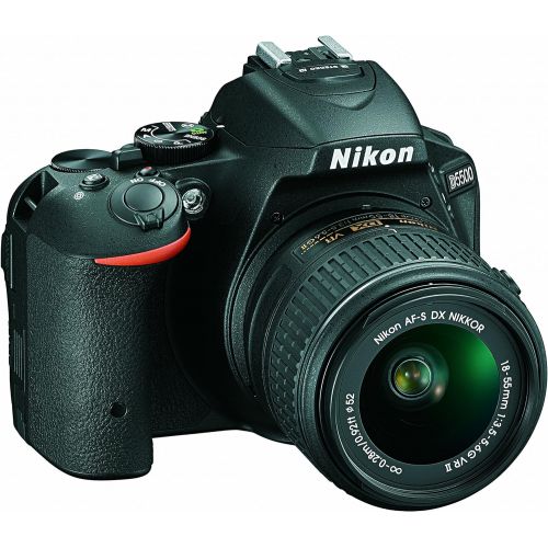  Nikon D5500 DX-format Digital SLR w/ 18-55mm VR II Kit (Black)