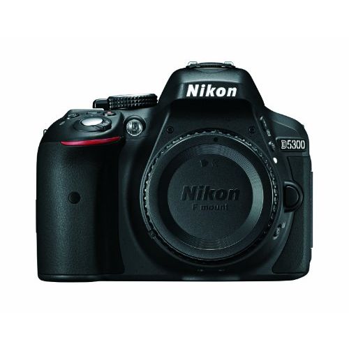  Nikon D5300 24.2 MP CMOS Digital SLR Camera with Built-in Wi-Fi and GPS Body Only (Black)