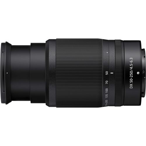  Nikon NIKKOR Z DX 50-250mm f/4.5-6.3 VR Ultra-Compact Long Telephoto Zoom Lens with Image Stabilization for Nikon Z Mirrorless Cameras