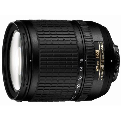  Nikon 18-135mm f/3.5-5.6G ED-IF AF-S DX Zoom-Nikkor Lens for Nikon Digital SLR Cameras - White Box(Bulk Packaging)