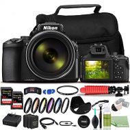 Nikon COOLPIX P950 Digital Camera - Bundle - (26532) + Color Multicoated 6pcs Filter Set + 2X EN-EL20 Battery + 2X SanDisk?Extreme PRO 64GB Card + Large Case + 12 Inch Flexible Tri