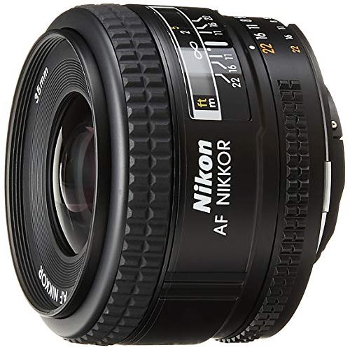  Nikon AF NIKKOR 1923 35mm f/2D Lens with Auto Focus for Nikon DSLR Cameras,Black