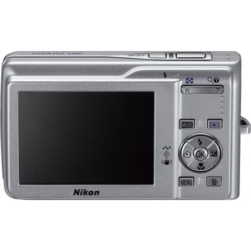  Nikon Coolpix S200 7.1MP Digital Camera with 3x Optical Zoom