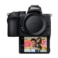 Nikon Z50 Compact Mirrorless Digital Camera with Flip Under Selfie/Vlogger LCD, Body