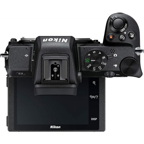  Nikon Z50 Compact Mirrorless Digital Camera with Flip Under Selfie/Vlogger LCD, Body