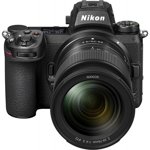  Nikon Z 6II FX-Format Mirrorless Camera Body w/NIKKOR Z 24-70mm f/4 S, Black