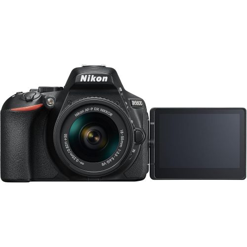  Nikon D5600 DX-Format Digital SLR w/AF-P DX NIKKOR 18-55mm f/3.5-5.6G VR