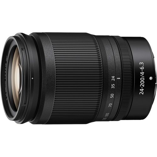  Nikon NIKKOR Z 24-200mm f/4-6.3 Compact Telephoto Zoom Lens for Nikon Z Mirrorless Cameras