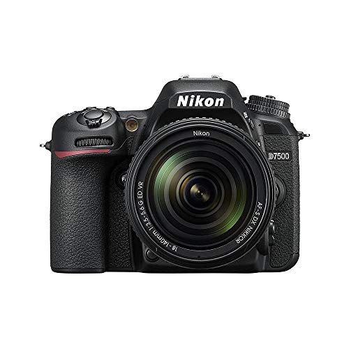  Nikon D7500 20.9MP DSLR Camera with AF-S DX NIKKOR 18-140mm f/3.5-5.6G ED VR Lens, Black