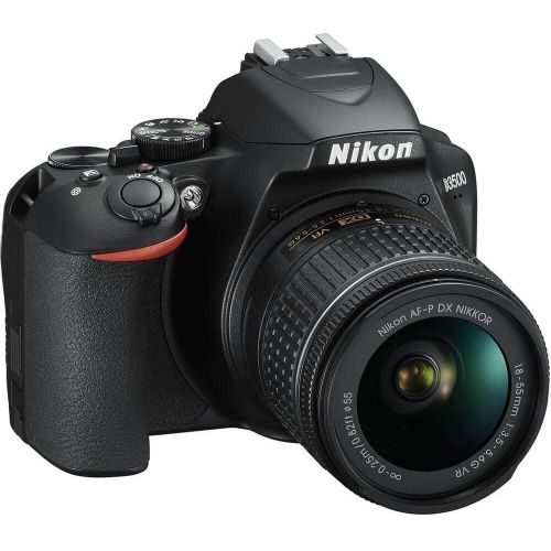  Nikon D3500 DX-Format DSLR Two Lens Kit with AF-P DX NIKKOR 18-55mm f/3.5-5.6G VR & AF-P DX NIKKOR 70-300mm f/4.5-6.3G ED, Black