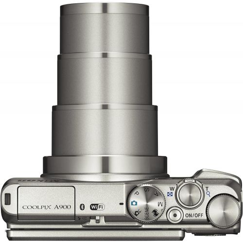  Nikon COOLPIX A900 Digital Camera (Silver)