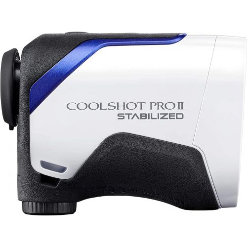  Nikon COOLSHOT ProII Golf Rangefinder Stabilized View Bundle with 3 CR2 Batteries and a Lens Cloth