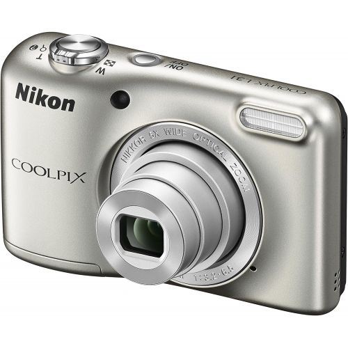  Nikon COOLPIX L31 16.1MP Compact Digital Camera 5x Optical Zoom and 2.7-inch Lens