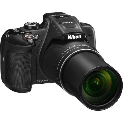  Nikon COOLPIX P610 Digital Camera with 60x Optical Zoom and Built-In Wi-Fi (Black)