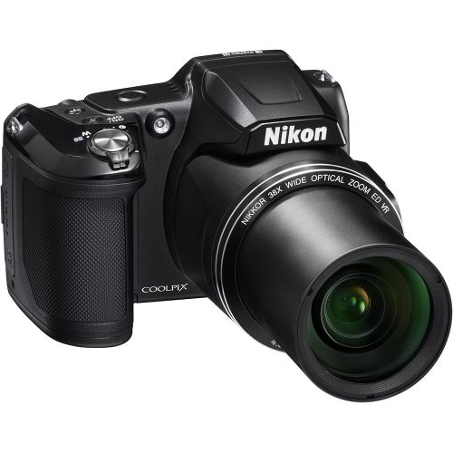  Nikon COOLPIX L840 Digital Camera with 38x Optical Zoom and Built-In Wi-Fi (Black)