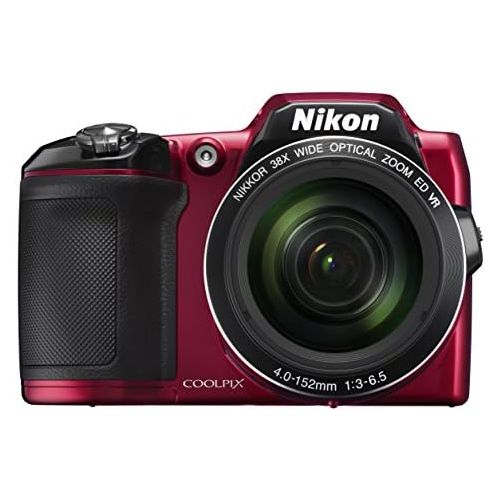  Nikon COOLPIX L840 Digital Camera with 38x Optical Zoom and Built-In Wi-Fi (Red)