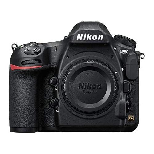  Nikon D850 Full Frame FX-Format Digital SLR Camera Body Holiday Bundle with 64GB SD Card and Accessories (5 Items)