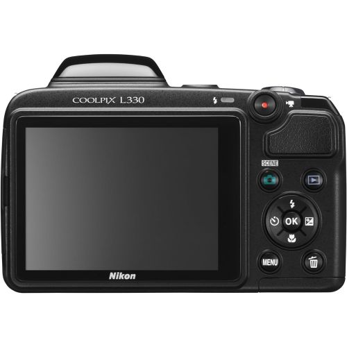  Nikon Coolpix L330 Digital Camera (Black)