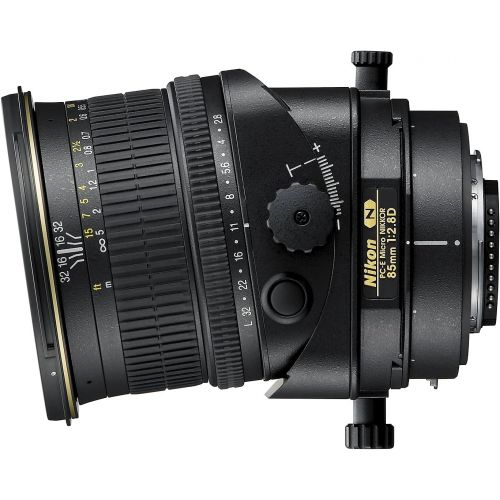  Nikon PC-E FX Micro NIKKOR 85mm f/2.8D Fixed Zoom Lens for Nikon DSLR Cameras