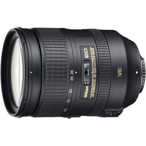  Nikon AF-S FX NIKKOR 28-300mm f/3.5-5.6G ED Vibration Reduction Zoom Lens with Auto Focus for Nikon DSLR Cameras