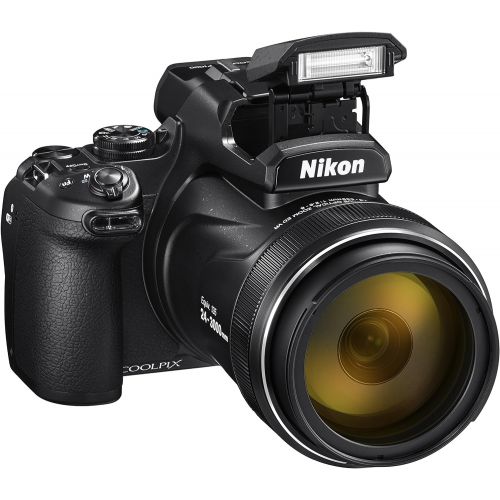  Nikon COOLPIX P1000 16.7 Digital Camera with 3.2 LCD, Black