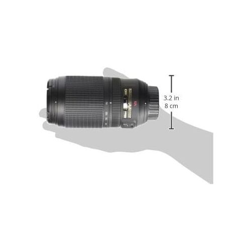  Nikon 70-300mm f/4.5-5.6G ED IF AF-S VR Nikkor Zoom Lens for Nikon Digital SLR Cameras