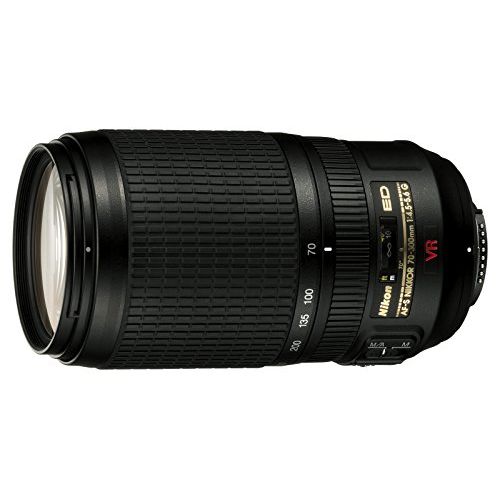  Nikon 70-300mm f/4.5-5.6G ED IF AF-S VR Nikkor Zoom Lens for Nikon Digital SLR Cameras