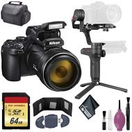 Zhiyun-Tech WEEBILL LAB Handheld Stabilizer - Nikon COOLPIX P1000 Digital Camera International - 64GB Case