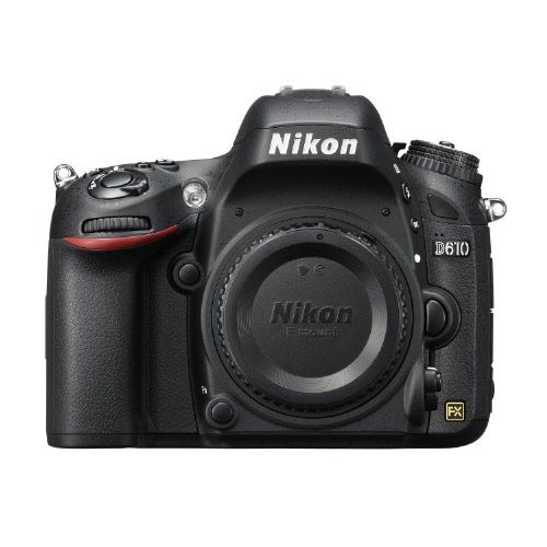  Nikon D610 24.3 MP CMOS FX-Format Digital SLR Camera (Body Only)