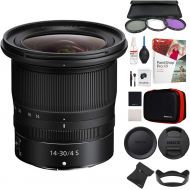 [아마존베스트]Nikon NIKKOR 20070 Z 14-30mm f/4 S Lens Black Bundle with 82mm UV, Polarizer & FLD Deluxe Filter kit, Paintshop Pro 2018 Digital Download and All-in-One Cleaning Kit for DSLR Camer