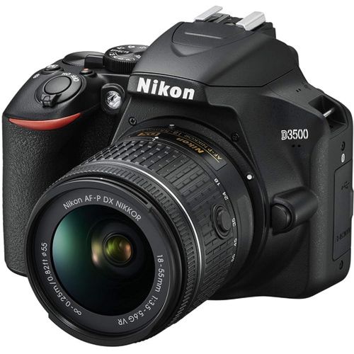  [아마존베스트]Nikon intl Nikon D3500 DSLR Camera Bundle with 18-55mm VR Lens | Built-in Wi-Fi|24.2 MP CMOS Sensor | |EXPEED 4 Image Processor and Full HD Videos + 64GB Memory(17pcs)