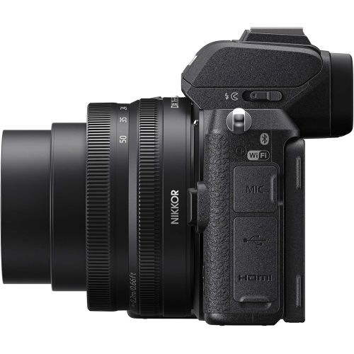  [아마존베스트]Nikon Z50 Compact Mirrorless Digital Camera with Flip Under Selfie/Vlogger LCD | 2 Zoom Lens Kit Includes: NIKKOR Z DX 16-50mm f/3.5-6.3 VR & NIKKOR Z DX 50-250mm F/4.5-6.3 VR