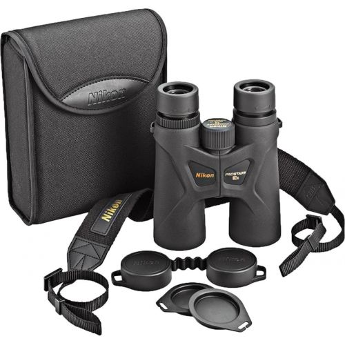  [아마존베스트]Nikon Prostaff 3S 10x42 Binoculars, Black (16031) Bundle with a Nikon Lens Pen and Lumintrail Cleaning Cloth