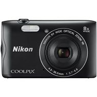 Nikon Coolpix 300 20MP Digital Camera (Black) International Model No Warranty