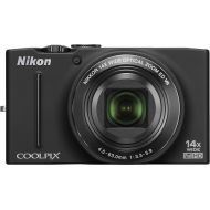 Nikon COOLPIX S8200 16.1 MP CMOS Digital Camera with 14x Optical Zoom NIKKOR ED Glass Lens and Full HD 1080p Video (Black) (Discontinued by Manufacturer)