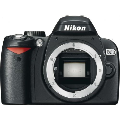  Nikon D60 DSLR Camera with 18-55mm f3.5-5.6G Auto Focus-S Nikkor Zoom Lens