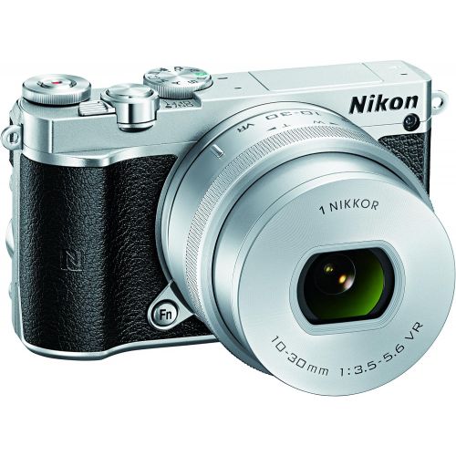  Nikon 1 J5 Mirrorless Digital Camera w 10-100mm Lens (White)