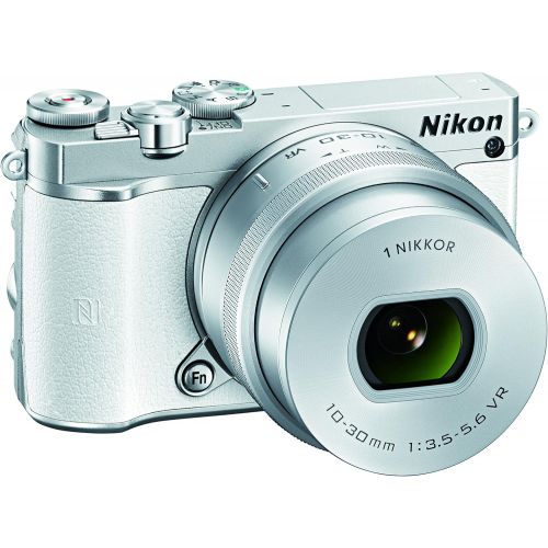  Nikon 1 J5 Mirrorless Digital Camera w 10-100mm Lens (White)