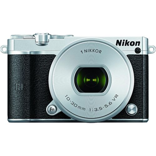  Nikon 1 J5 Mirrorless Digital Camera w 10-100mm Lens (White)