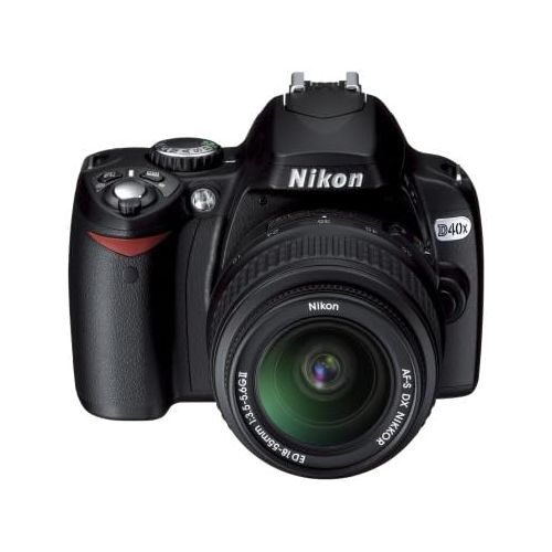  Nikon D40x 10.2MP Digital SLR Camera with 18-55mm f3.5-5.6G ED II AF-S DX Zoom-Nikkor Lens (OLD MODEL)
