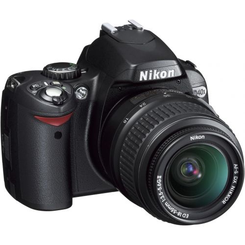  Nikon D40x 10.2MP Digital SLR Camera with 18-55mm f3.5-5.6G ED II AF-S DX Zoom-Nikkor Lens (OLD MODEL)